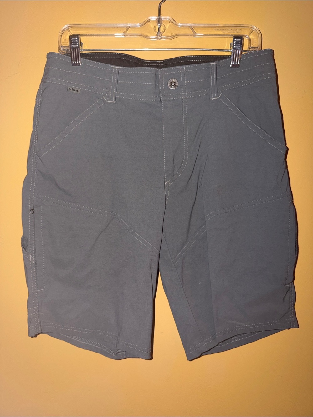 Kuhl Men's Gray Outdoor Cargo Shorts